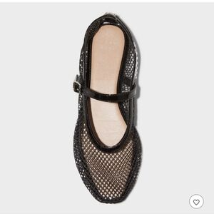Target Black Mesh Women's Flats
